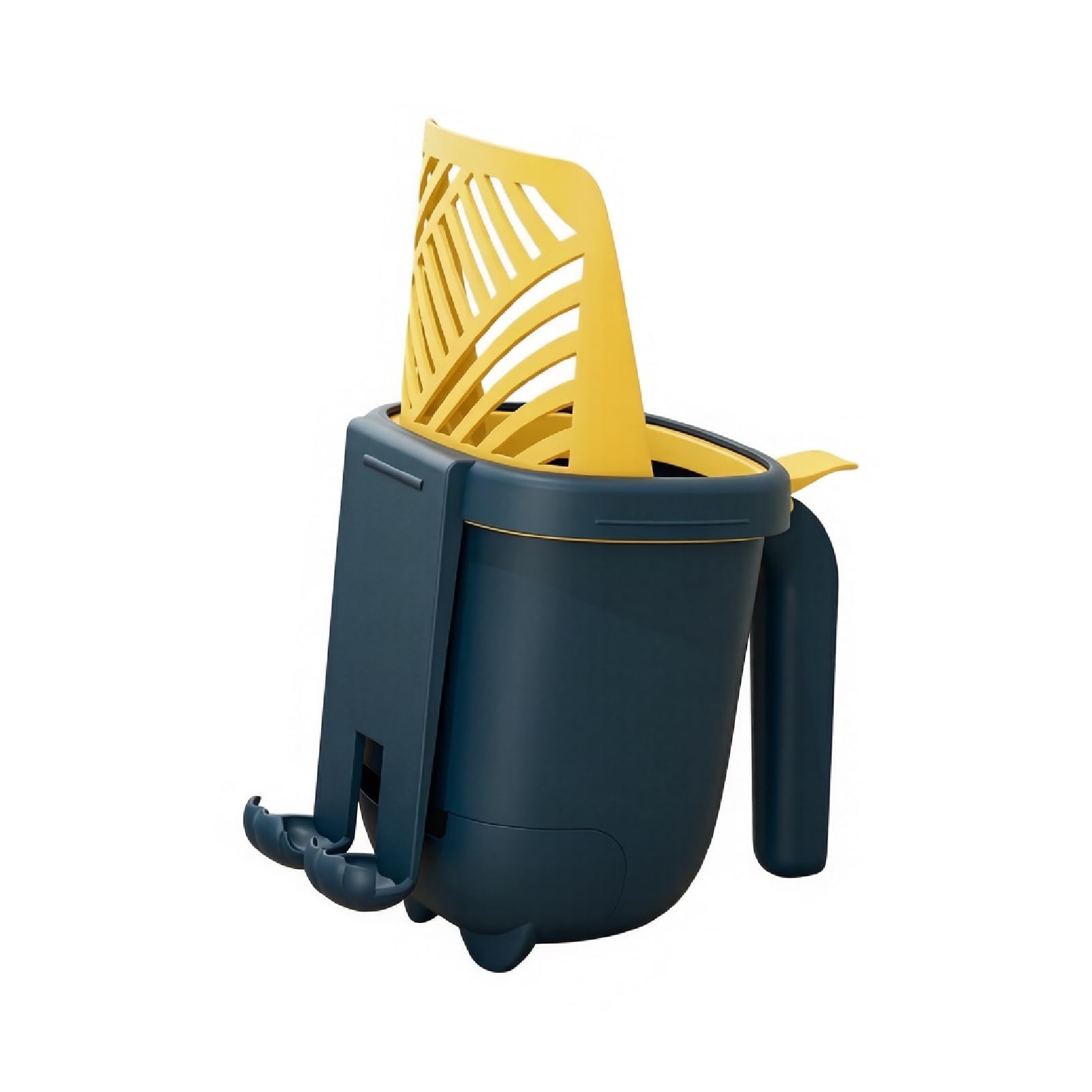 DTSXFTLY Cat Litter Scoop Bin Odor Control Storage Cleaning Tool Portable