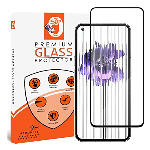 Image of Advanced Full Glue Tempered Glass Protector for Nothing Phone (1) | Edge to Edge Screen Protector Guard Protector, Pack of 1