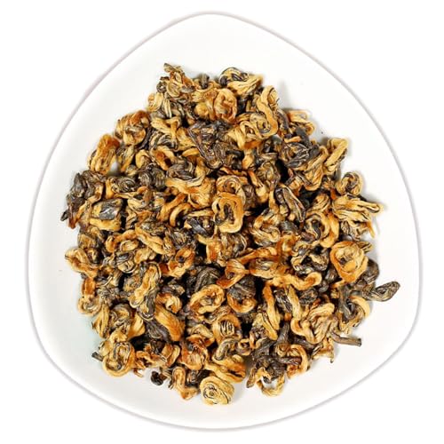 Thé noir Dian Hong du Yunnan JingLuoYa, le rituel bien-être pour vos matins 250g