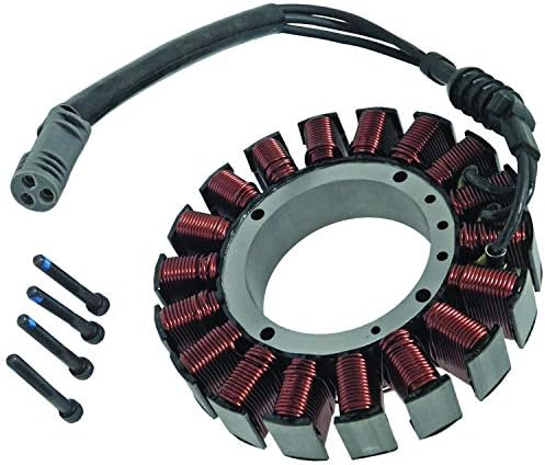 New Stator Compatible with Harley Davidson Motorcycle 2006-2013 2014 2015 2016 Touring Electra Glide Road King Street Glide Road Glide FLH FLHX FLHTCI FLHTC FLHTPEI FLHTP FLHRS 29987-06B 2998706B