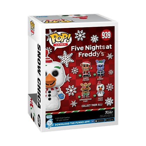 Funko Pop! Games: Five Nights At Freddy's (FNAF), Holiday Chica the Chicken, Collectable Vinyl Figure, Gift Idea - Image 3