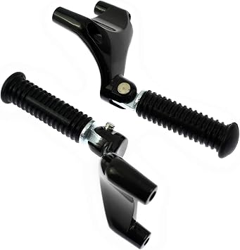 Passenger Foot Peg Mount Kit Fit for Harley Sportster 2004-2013 | Rear Passenger Foot Pegs with Mounting Brackets, Fits Sportster XL883, XL1200, Iron 883, Forty-Eight and Seventy-Two