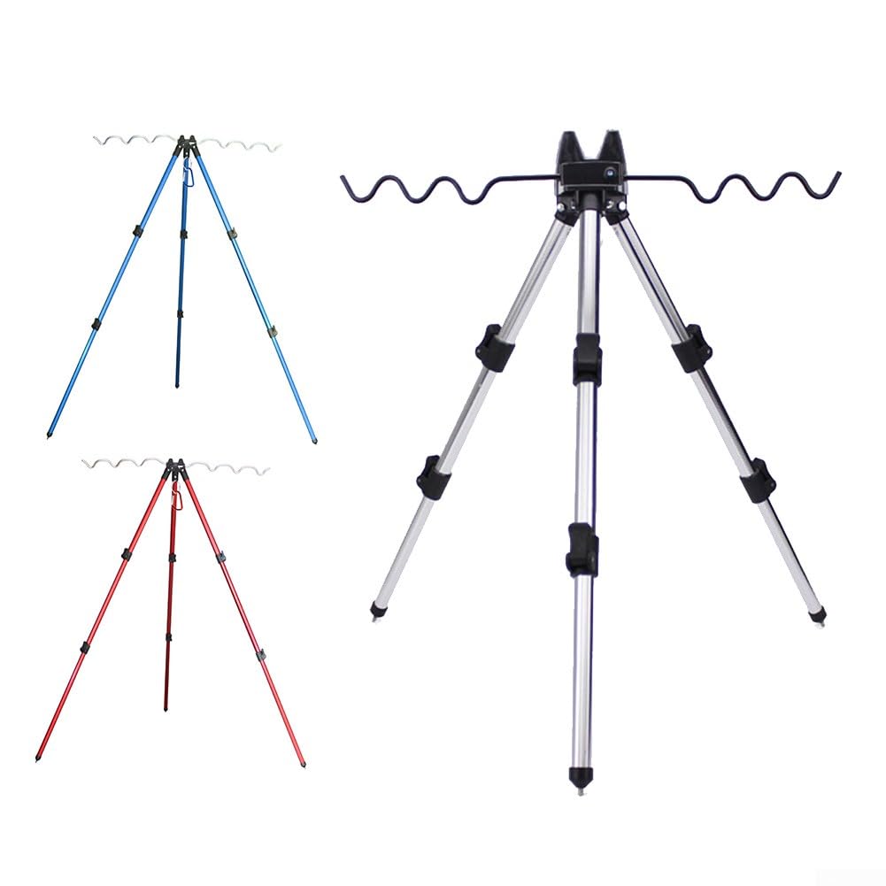 Support De Canne à Pêche Télescopique Nankoyal - Réglable 360°, 3 Tailles (1,7m à 2,4m) | Fibre Carbone, Acier Inox