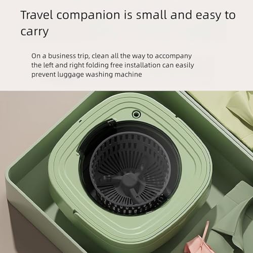Mini machine à laver pliable 6L PEIXEN lave-linge compact camping 36W