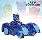 Dieser Flitzer in glänzender Die-Cast-Fertigung kommt mit einer fest fixierten Catboy-Figur, die mit liebevollen Details ganz dem Original nachempfunden wurde.