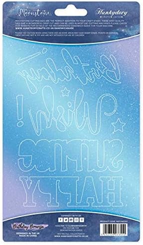 Hunkydory Moonstone 'Birthday Wishes' Die Set - from The Birthday Bonanza Collection - Image 3