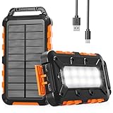 Chargeur Solaire Portable Puissant : Il dispose d'une protection avancée contre surcharges, surtensions et la surintensité, utilisation sécurisée et compatible avec téléphones, tablettes, écouteurs et autres appareils.