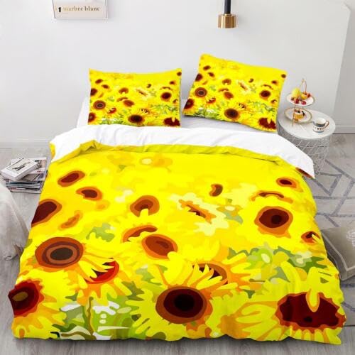 Housse de couette 240x260 fleurie pour illuminer la décoration de votre chambre