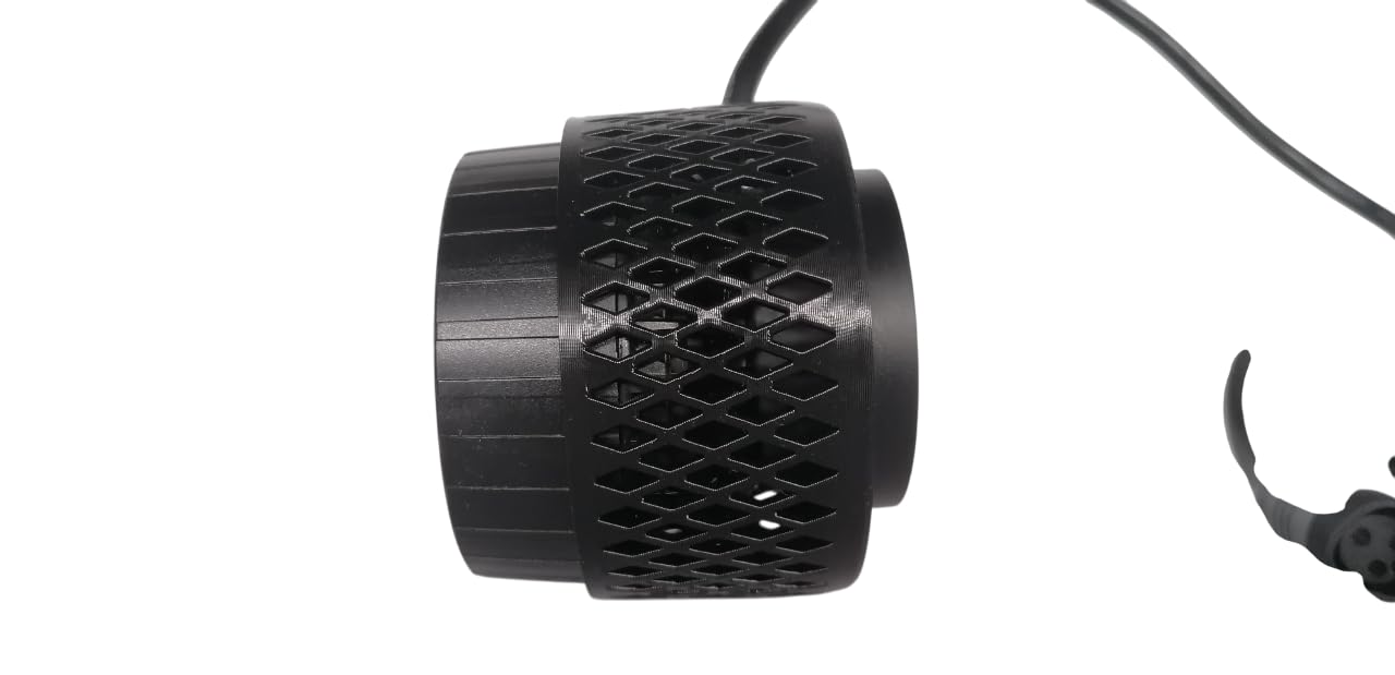 Jebao - Protezione per anemoni e pesce, confezione da 2, custodia stampata 3D sicura per pompe ELW ALW MLW SLW DLW (nero, * LW 20)