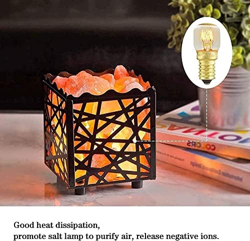 SourceDIY Salt Lamp Bulbs 15w E14 (Pack of 4) for Oven <300°C, Fridge, Multipurpose Pygmy Appliance SES Incandescent dimmable Bulbs