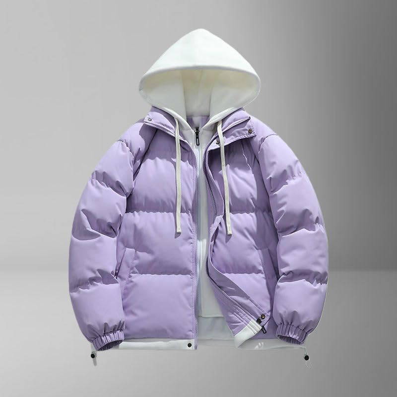 Veste matelassée épaisse isolation thermique supérieure blouson modulable