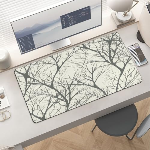Alfombrilla grande de escritorio Tree Branch antideslizante miniatura 6
