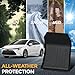 GALVAGNITE Floor Mats for Toyota Corolla 2020-2026, All Weather Floor Mats Trunk Cargo Liner and Door Sill Guards Accessories, Full Coverage Set (Fit Sedan Models)