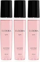 Eudora Kit Body Spray Desodorante Lyra 3x100ml