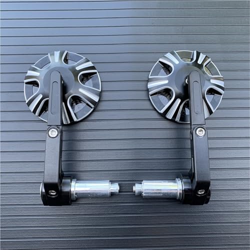 Espejos retrovisores de manillar antirvibración y visión amplia para FZ07 y FZ09