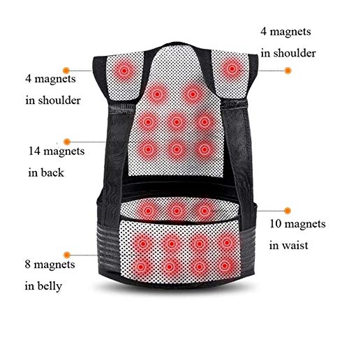 Correcteur de posture haut de gamme avec support auto-chauffant tourmaline - 2