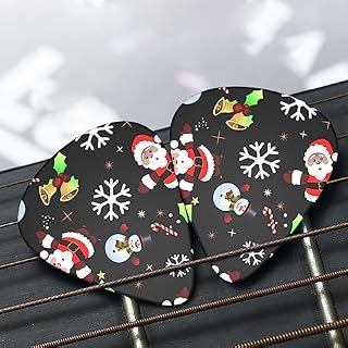 Médiators de guitare Merry Christmas – 12 médiators tendance et durables – Dans une boîte pour ukulélé guitare électrique basse - Les Beatles, Paul McCartney, John Lennon, RIngo Starr, George Harrison Médiators de guitare Merry Christmas - 12 médiators tendance et durables - Dans une boîte pour ukulélé guitare électrique basse – Image 7