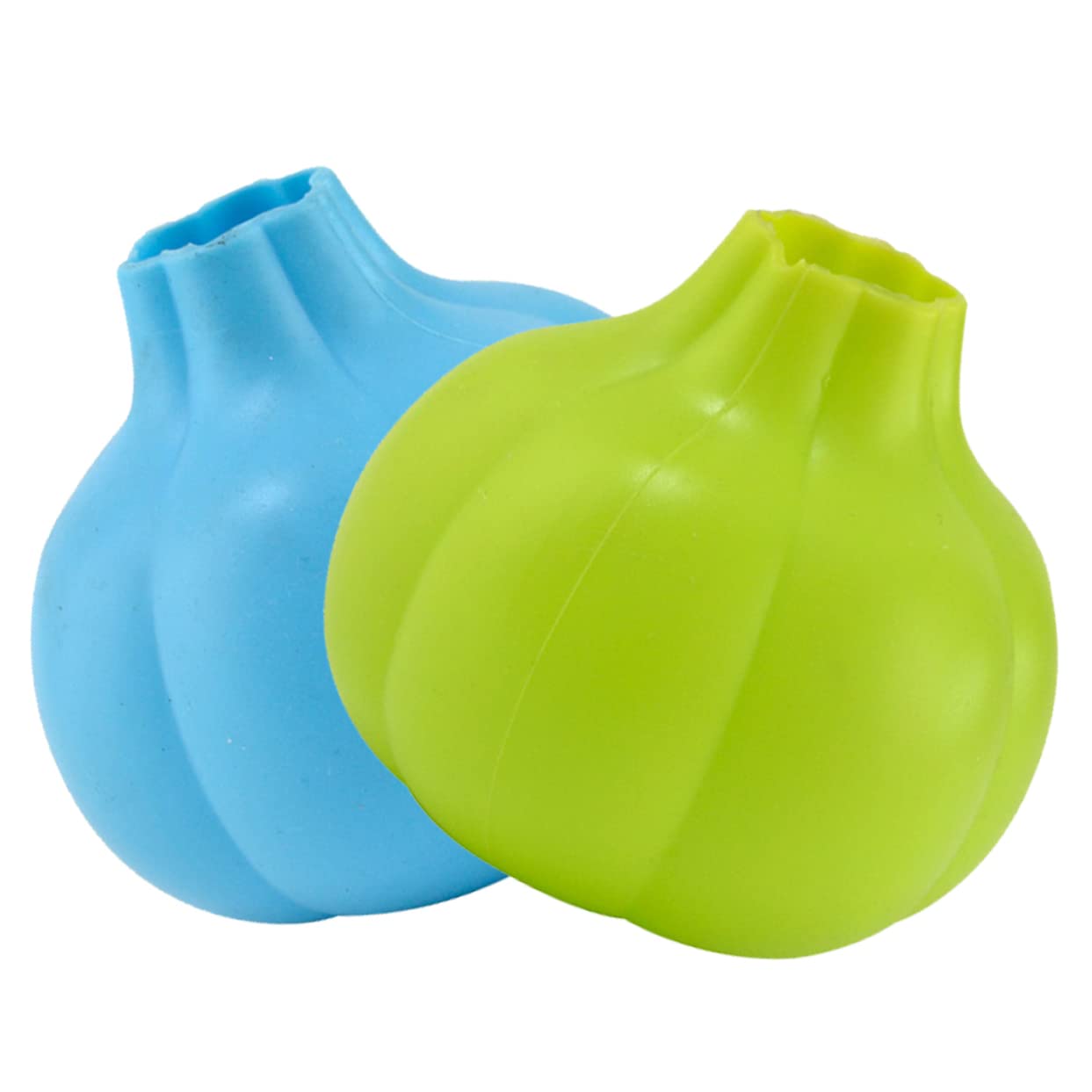 JECOMPRIS 2Pcs Silicone Garlic Peeler Tool Ergonomic Garlic Skin Remover Kitchen Supplies for Home Cooking Random Color