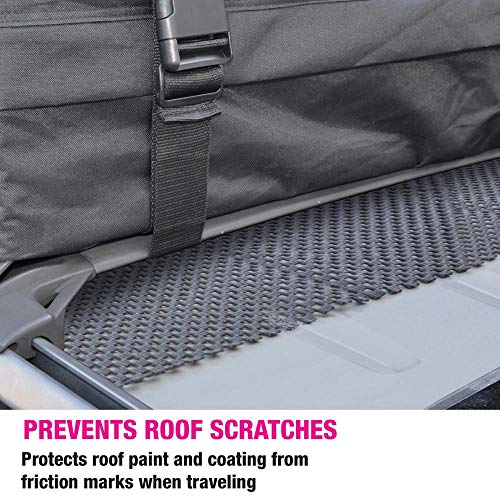 Bdk Anti-Slip Rooftop Cargo Mat Protective Liner For Roof Cargo Bags - Rubber Grip Non-Adhesive Scratch-Proof Cushioned Layer (Rm-001), Cargo Liner #TOP2