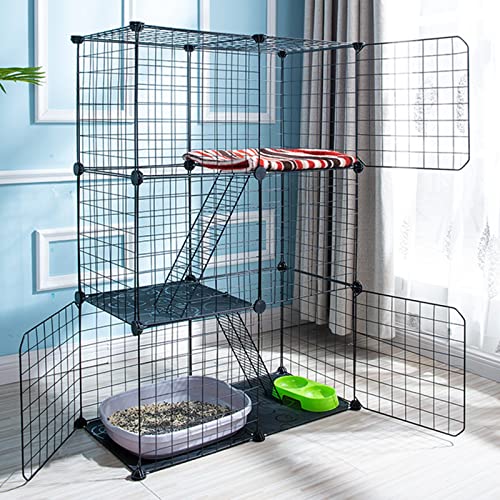 Cage pour chatons et furets modulable à monter soi-même