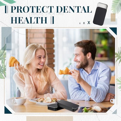 Yiyiring BAN-YIYIRING-0516 3 Pcs Dental Floss Portable Case Sliding Dental Floss Dispenser Metal Floss Stick Refill Box Travel Floss Case thumb #4