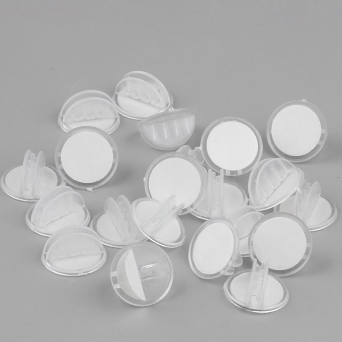 BESTYASH Porte-étiquettes Plastique pour Magasin Lot de 25 Clips D'affichage Robustes Multifonctions pour Boutiques et Restaurants