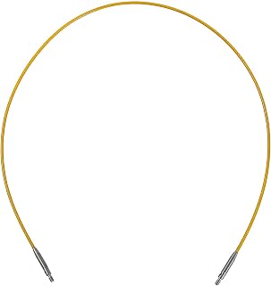 Interchangeable Knitting Needle Cable Replaceable Aluminum Cable for Weaving Sweater Scarf Blanket Yarn Craft Project Professional Knitting Needle
