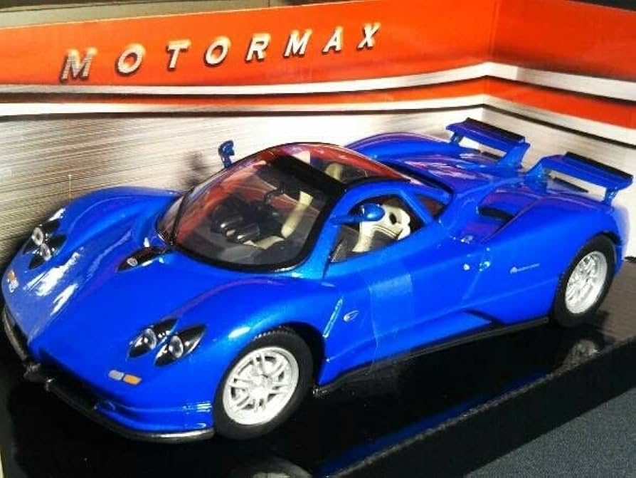 Pagani Zonda C12 1/24 ダイキャストモデルMOTOR MAX Pagani Zonda C12 1:24 Motormax diecast scale model car