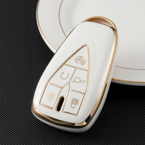toothgeneric TPU Car Remote Key Case Cover Shell Fob, for