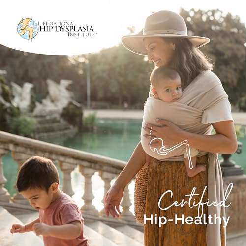 image for Boba Baby Wrap Carrier – Original Baby Sling Carrier for Newborns (7