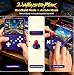 2026 Neues Update R36MAX2 Retro Handheld Spielkonsole Retro-Konsole mit RK3326 Quad Core Prozessor, 4,5 Zoll IPS HD Bildschirm, 128GB-Speicherkarte, abnehmbarem Joystick und 4000-mAh-Akku (Schwarz)