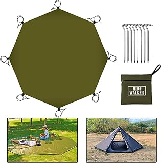 4x4m Large Waterproof Ground Sheets for Camping Heavy Duty Underlay Under Tent Tarp Outdoor Awning Carpet Universal Tent Footprint Groundsheet