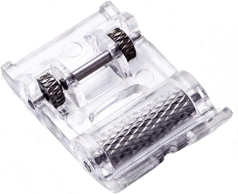 Roller Sewing Machine Presser Foot Snap on Foot - Fits All Low Shank Snap-On Singer*, Brother, Babylock, Euro-Pro, Janome, Kenmore, White, Juki, New Home, Simplicity, Elna and More!
