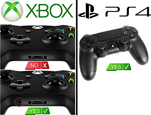 Gaming And Chatting Single Headset Over-Ear With Boom Microphone Foam Covered For Pc Laptops Phones Ps4 Xbox One/X Nintendo One Controllable Volume Light Weight 10Ft Cable #TOP4