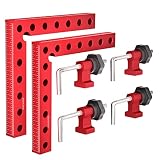 90 Degree Positioning Squares Right Angle Clamps, Clamping Squares for Woodworking Cabinet Clamp Cor
