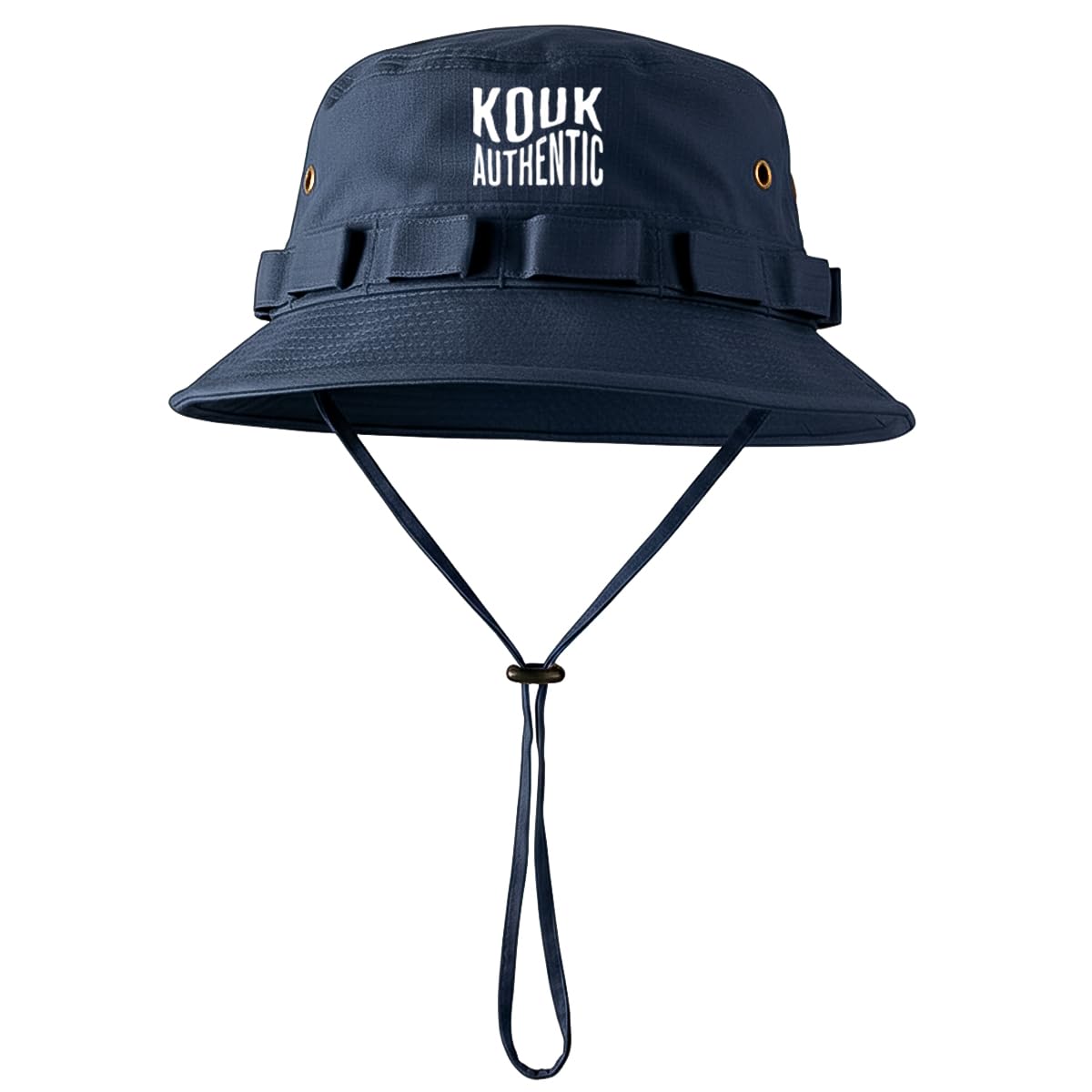 Bucket Chapéu Cata Ovo Redondo com Cordão de Ajuste Estilo Wave