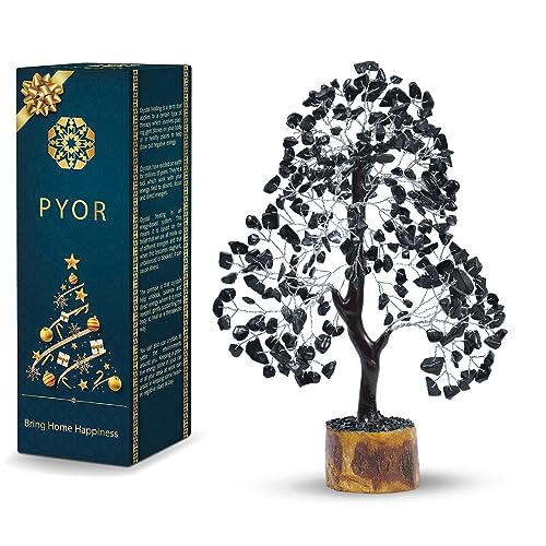 PYOR Black Tourmaline Tree, Feng Shui...