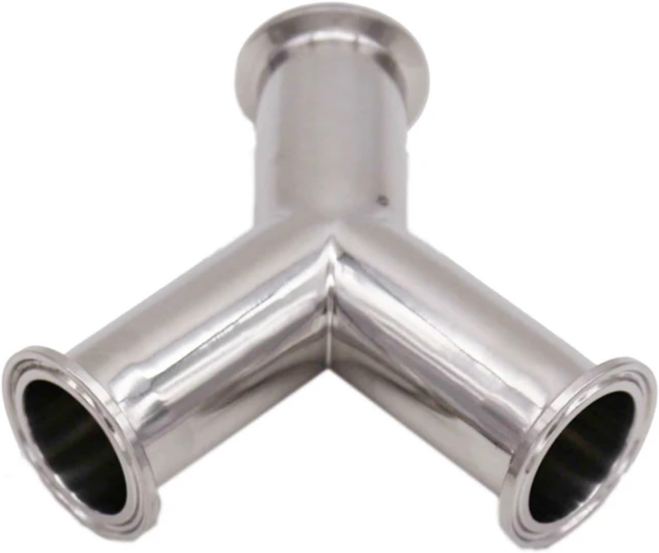 1.5"TC Tri Clamp Wye Sanitary 304 Stainless Steel Homebrew Beer Craft Parts