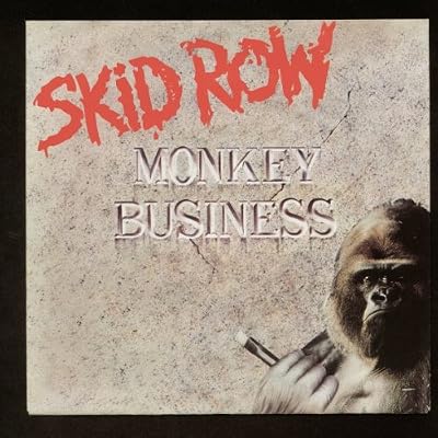 Skid Row - Monkey Business - 7" Single 1991 - Atlantic A7673 - UK Press