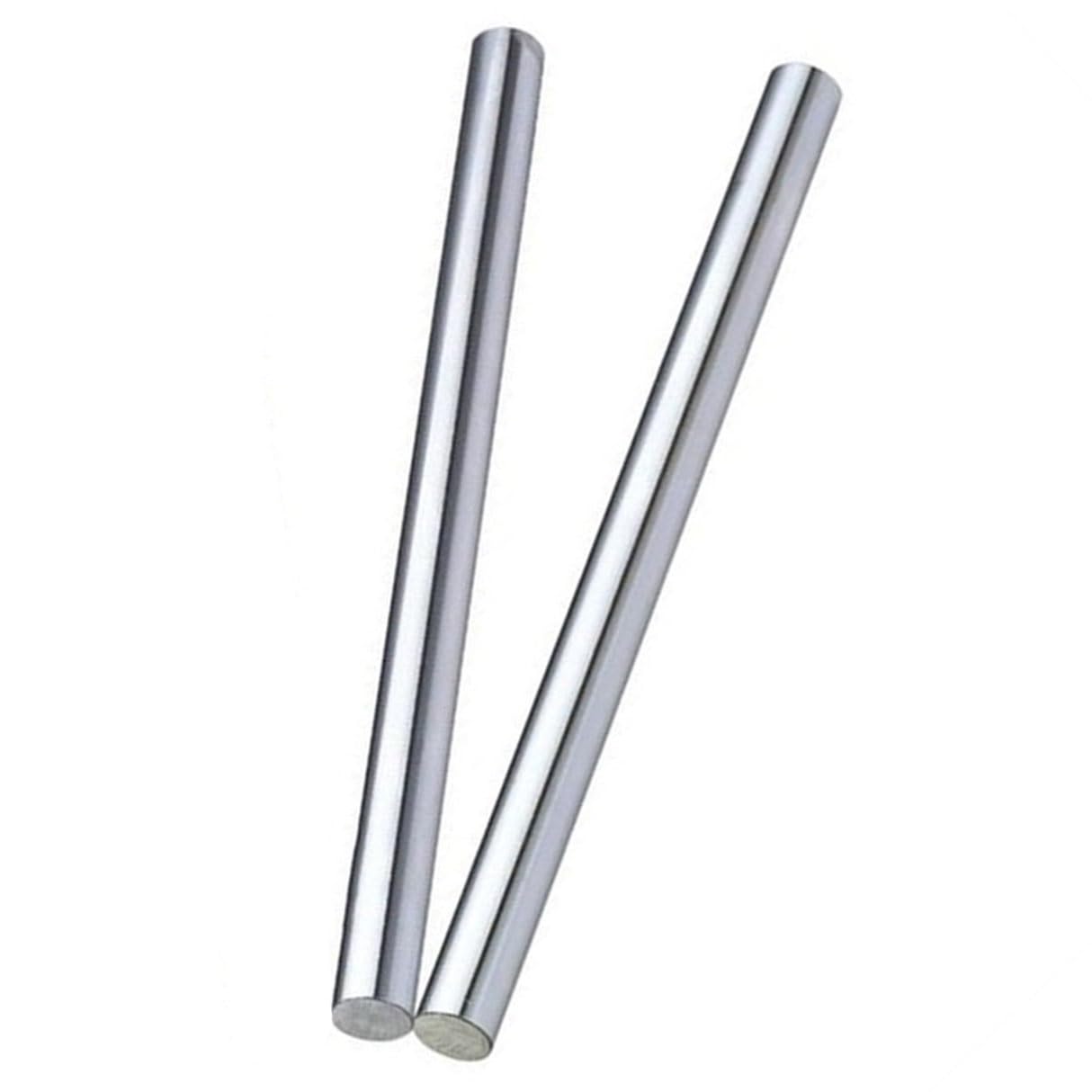 Prowadnica liniowa 2 szt. Chromowany pręt liniowy ze stali węglowej Gładki pręt 10 mm do 20 mm Średnica Hartowany pręt Oś optyczna Prowadnica ślizgowa (15 mm, 500 mm)