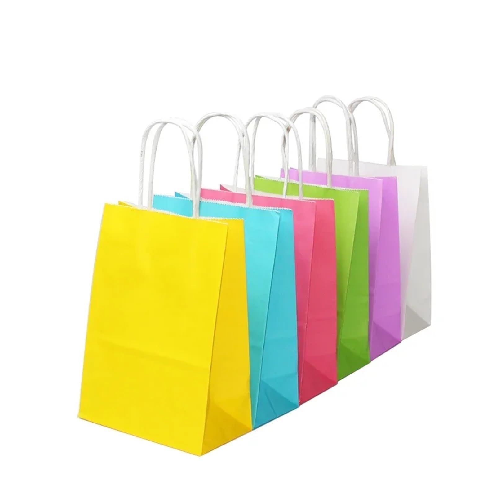 bolsas papel Bolsa De Papel Con Asas 10/30/50 Piezas