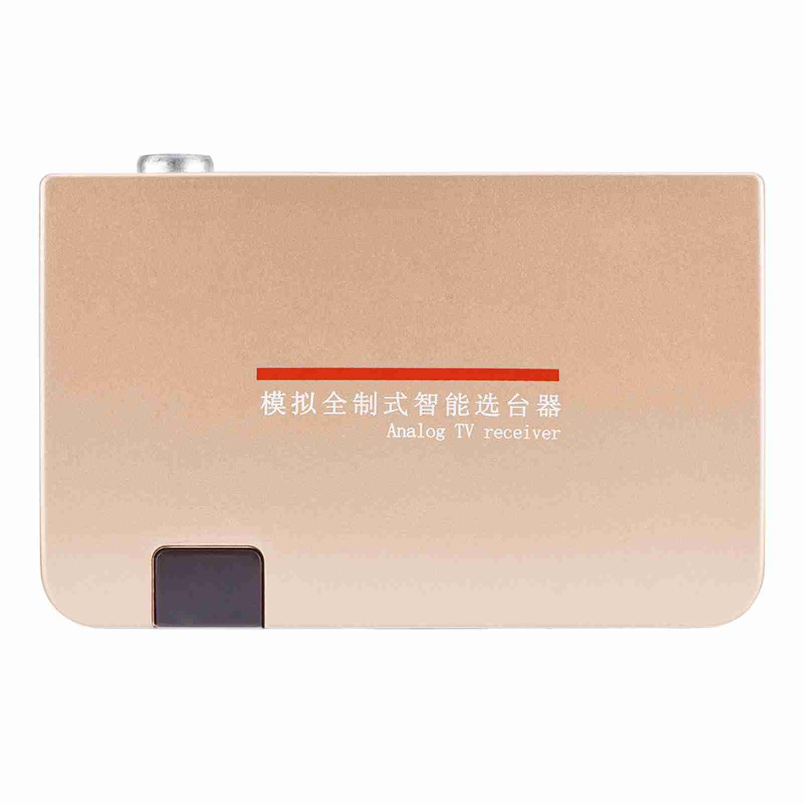 Convertisseur TV RF vers HDMI Récepteur TV Analogique, Adaptateur Convertisseur HDMI Télécommande, 100-240 V, pour Téléviseurs avec Port D'entrée HDMI, pour Projecteurs (Prise UE)
