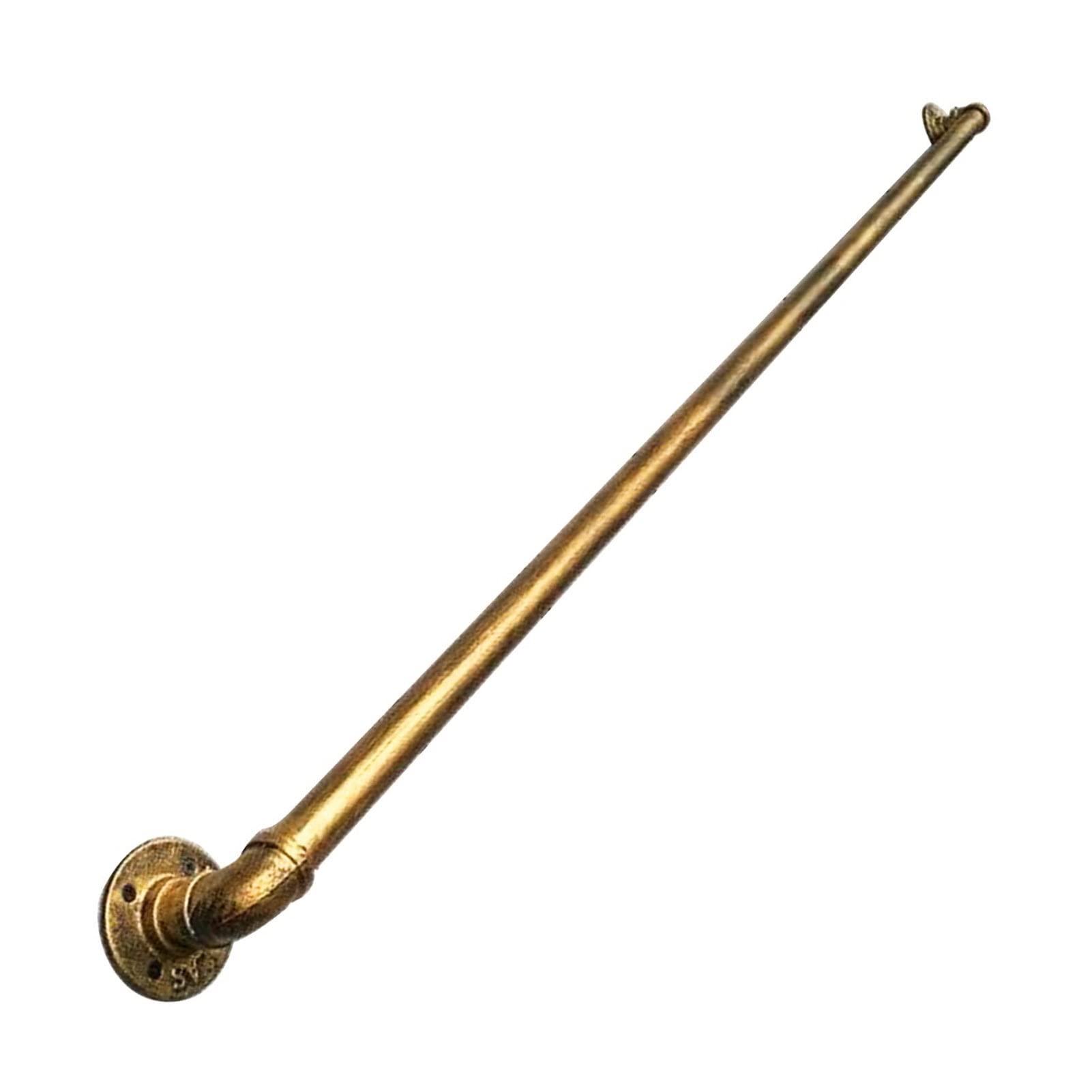 Balustrade pour escalier extérieur intérieur tube de fer bronze vintage entrée cave