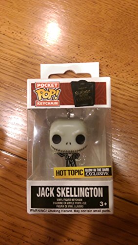 Funko 599386031 - Llavero Pesadilla Antes de Navidad Jack Skellington