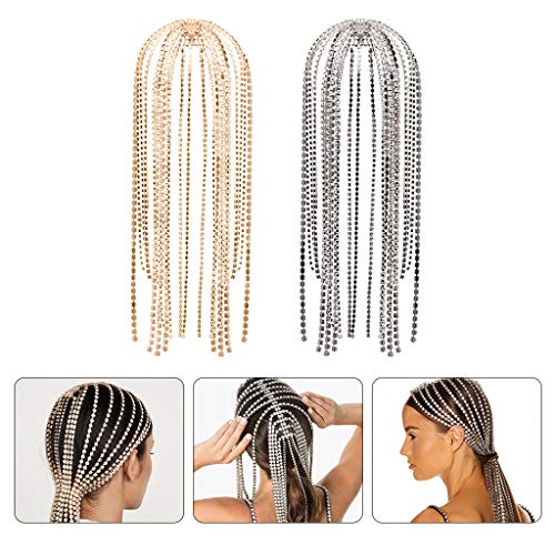 Serre-tête strass anti-glisse chic pour sublimer vos coiffures de soirée