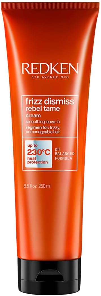 Frizz Dismiss Rebel Tame Heat Protective Leave-In Cream For Frizzy Hair | Protects Hair Against Frizz | 250ml