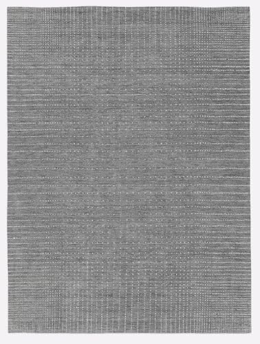 Artcore Hand Tufted Graduated Dot Wool Area Rug, Modern Textured