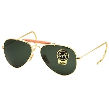 レイバン サングラス アウトドアーズマン マスターピース ミラーレンズ B&L GIG LAMPS 1950s-1960s B&L RAYBAN OUTDOORSMAN 1/10 12KGF size