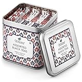 Octavius Assorted Black Tea Sampler Pack – 25 Tea Bags, 3 Flavors: Darjeeling, Assam, Indian Masala | Premium Black Tea Variety Pack