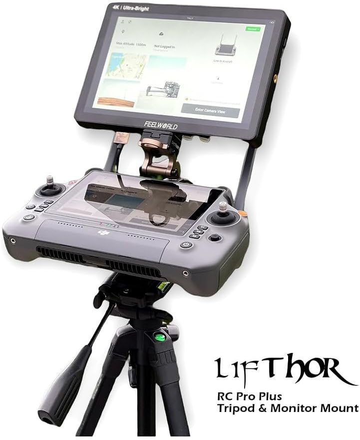 Thor's Drone World LifThor RC Pro Plus Utility Mount – Secure & Versatile Mounting Solution Compatible with DJI RC Pro Plus Controller